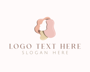 Salon - Woman Paint Cosmetics logo design