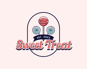 Candy - Sweet Lollipop Candy logo design