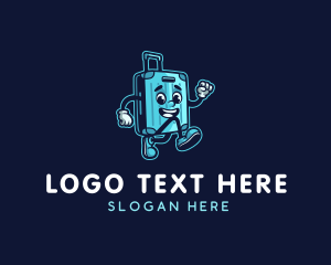 Luggage - Travel Luggage Suitcase logo design