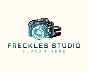 Photography Studio DSLR logo design