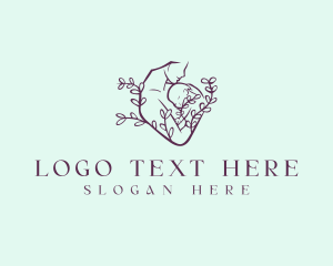 Obgyn - Mother Baby Parenting logo design