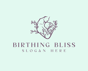 Midwife - Mother Baby Parenting logo design