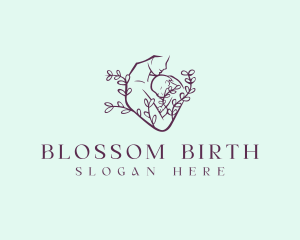 Obstetrics - Mother Baby Parenting logo design