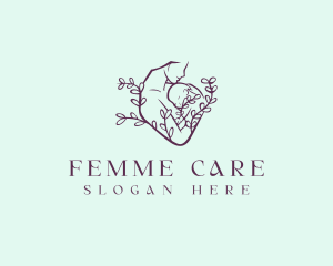 Gynecology - Mother Baby Parenting logo design