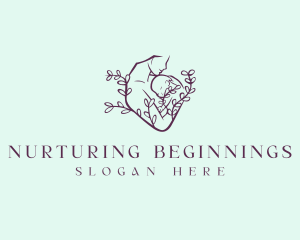 Doula - Mother Baby Parenting logo design