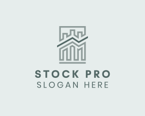 Stock - Bar Graph Statistics logo design