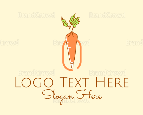 Carrot Cake Baking Logo