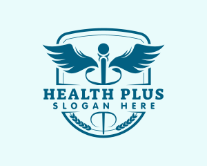 Health Caduceus Medical logo design