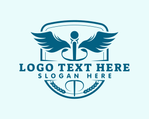 Physician - Health Caduceus Medical logo design