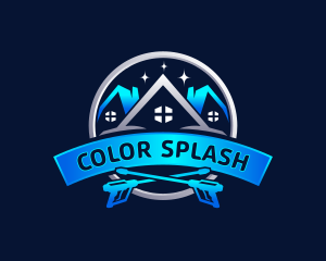 Pressure Wash Cleaning logo design