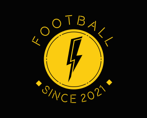 Handyman - Gold Lightning Energy logo design