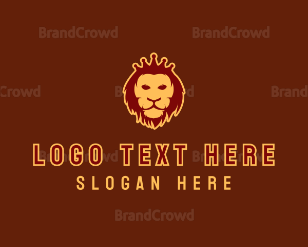 Crown Lion King Logo