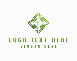 Herbal - Eco Herbal Garden logo design