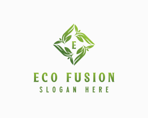 Eco Herbal Garden logo design