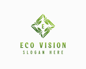 Eco Herbal Garden logo design