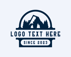 Adventure - Mountain Climbing Adventure logo design