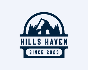 Mountain Climbing Adventure logo design