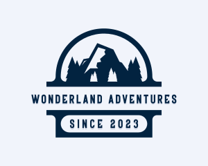 Mountain Climbing Adventure logo design