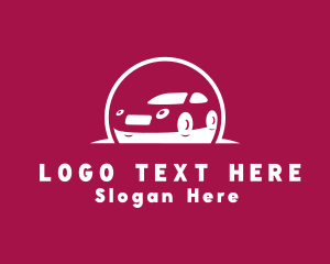 Auto Shop - Sedan Car Dealer logo design