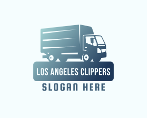 Delivery Truck Logistics Logo