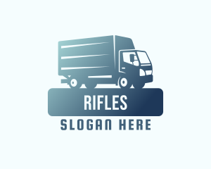 Delivery Truck Logistics Logo