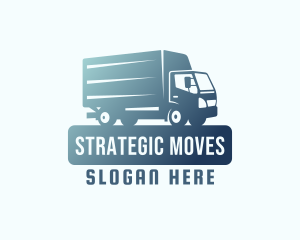 Delivery Truck Logistics logo design