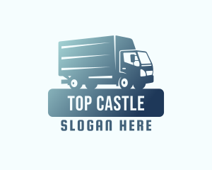 Forwarding - Delivery Truck Logistics logo design