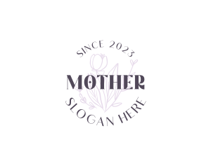 Aromatherapy - Flower Bouquet Wordmark logo design