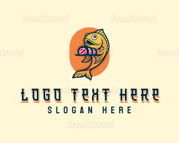 Seafood Sushi Restaurant Logo