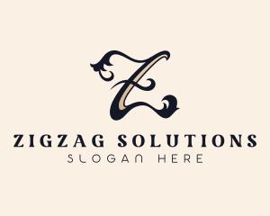 Elegant Ornamental Boutique logo design