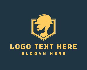 Construction Worker Gear Logo