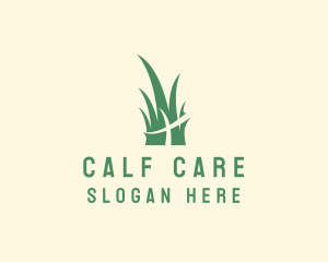 Grass Cutting Landscaper logo design