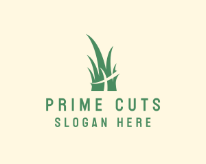 Grass Cutting Landscaper logo design