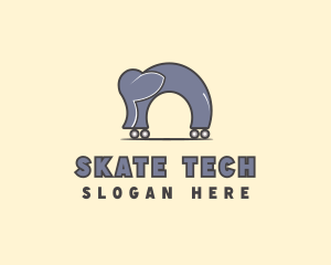 Elephant Skate Park logo design