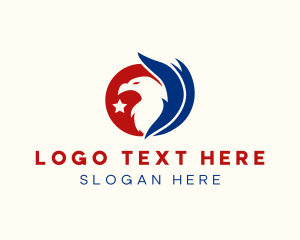 Republican - American Bald Eagle logo design