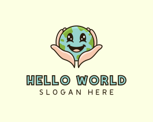 Environmental Eco World logo design