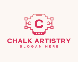 Mobile Phone Repair logo design