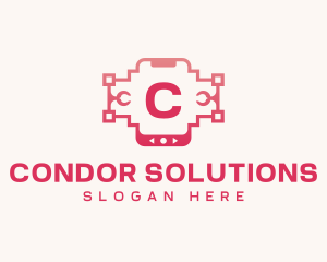 Mobile Phone Repair logo design