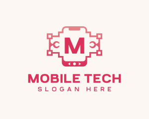 Mobile Phone Repair logo design