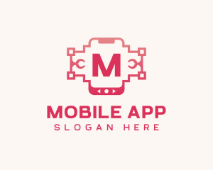 Mobile Phone Repair logo design