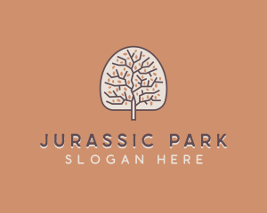 Tree Garden Park logo design