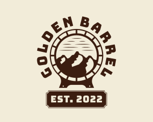 Mountain Barrel Brewery  logo design