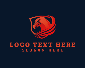 Pigeon - Eagle Shield Military logo design
