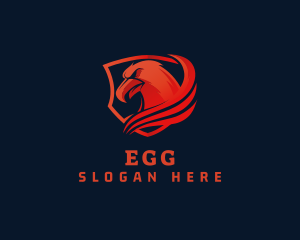 Wings - Eagle Shield Military logo design