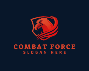 Military - Eagle Shield Military logo design