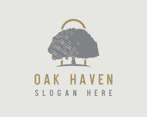 Oak - Oak Tree  Farm logo design