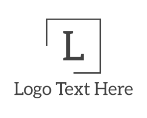 Writer - Business Square Lettermark logo design