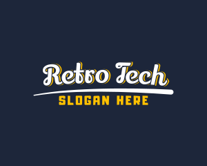 Retro Menswear Business logo design