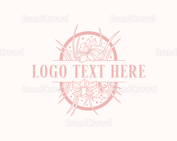 Garden Floral Eco Logo