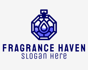 Luxury Perfume Bottle logo design